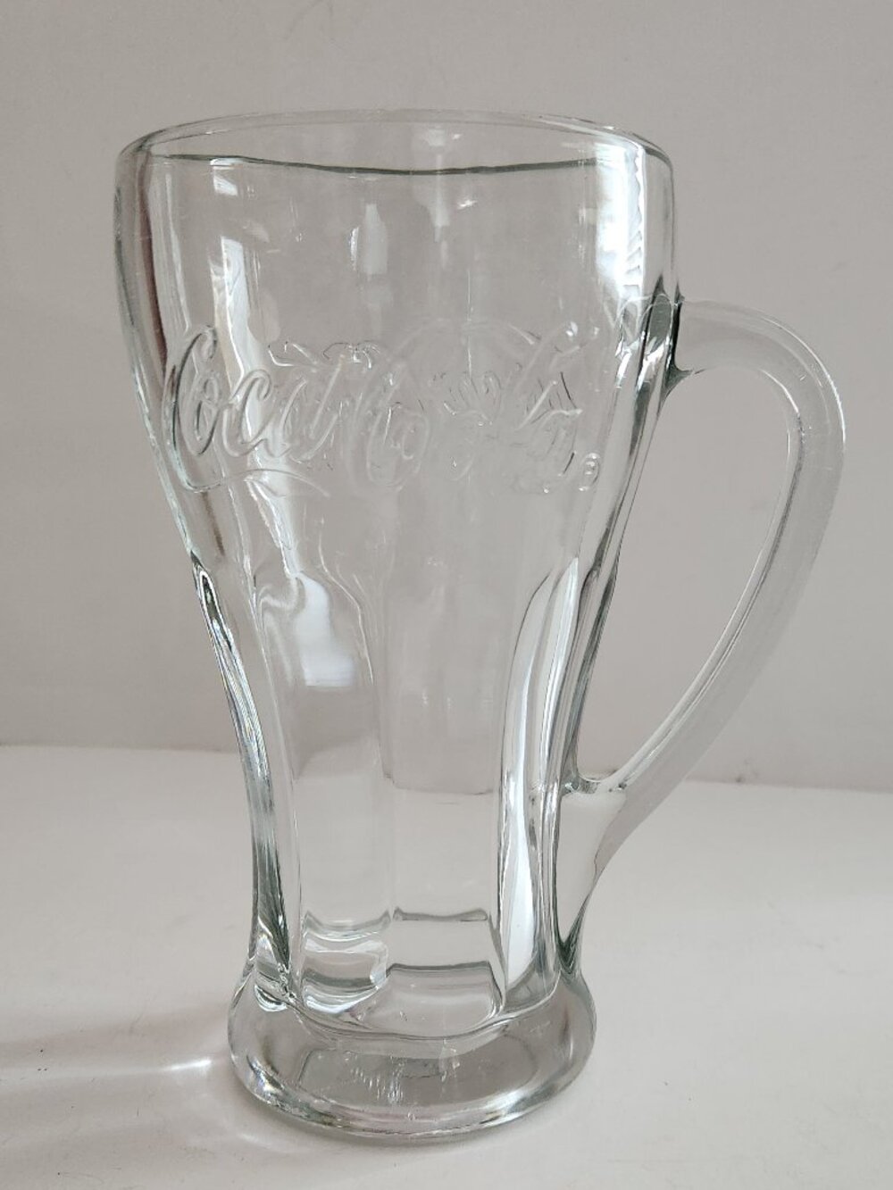 Coca-Cola Fountain Glass with Handle *AS IS*